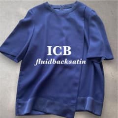 美品】ICB 人気商品 2024SS FluidBackSatin Tブラウス - メルカリ