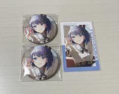 プロセカ グリッター缶バッジ ePick card エピカ 箔押し 桐谷遥 - メルカリ