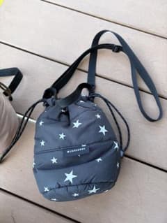 星柄　ショルダーバッグ　巾着　converseのサムネイル