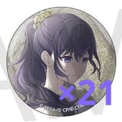 プロセカ 朝比奈まふゆ グリッター缶バッジ 缶バッジ 37B - メルカリ
