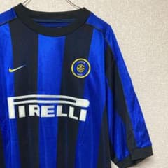 Y2K NIKE ナイキ インテル ミラン ユニホーム L イングランド製 - メルカリ