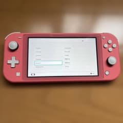 Nintendo Switch Lite スイッチライト コーラル 充電器 箱付 - メルカリ