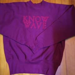 Know Wave スウェットシャツ ヘビーウェイト リバースウィーブSサイズのサムネイル