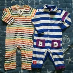 チビーズmama助様専用ロンパース2枚セットのサムネイル