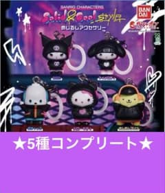 サンリオ Solid & Cool めじるしアクセサリー 5種コンプのサムネイル