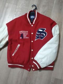stussy big4 スタジャン M size 極美品 - メルカリ