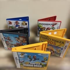 空箱　任天堂 マリオシリーズ ゲームソフト 5本セット