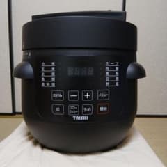 TAISHI 電気圧力鍋 ブラック - メルカリ