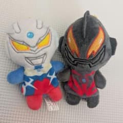 ウルトラマンゼロ　ウルトラマンベリアル ぬいぐるみ 2体セットのサムネイル