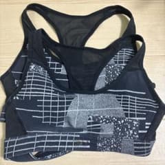Reebok スポーツブラ ブラック 総柄 メッシュのサムネイル