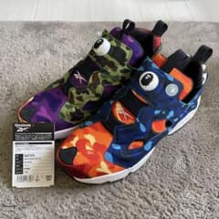 BAPE×Reebok Insta pump Fury 　26㎝のサムネイル