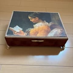 ビンテージオルゴール付きジュエリーボックス　italy製　未使用品　箱あり 未使用》オルゴール付き ジュエリーボックス - メルカリ