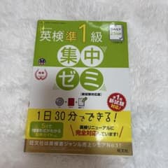 英検準1級 集中ゼミ 新試験対応のサムネイル