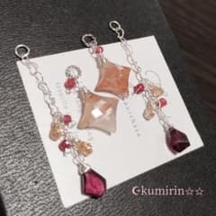 マニカラン水晶　2ウェイチャーム　シルバー マニカラン水晶 2ウェイチャーム シルバー - メルカリ