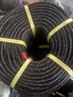 ポリエチレンロープ 黒 8mm 200mのサムネイル