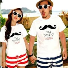 ペアルックTシャツ♡２枚セットのサムネイル