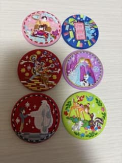ディズニー刺繍ピンバッジ6個セットのサムネイル