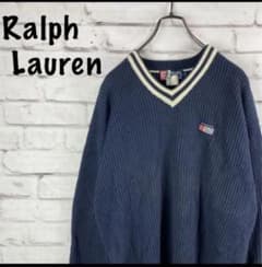 古着 CHAPS Ralph Lauren Vネック ニット セーターのサムネイル