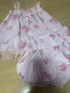 Princess Melody いちご柄 セットアップ ピンクのサムネイル