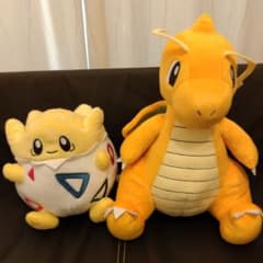 なみ様　ポケモンぬいぐるみ(トゲピー、カイリュー)のサムネイル