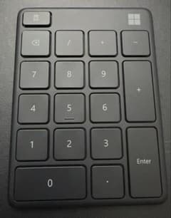 美品 Microsoft Number Pad ブラック テンキー - メルカリ