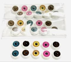 ドール用 アイパーツ 12mm 1袋10個入り売り