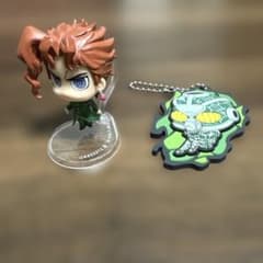ジョジョの奇妙な冒険 花京院典明 フィギュア ラバーキーホルダーのサムネイル