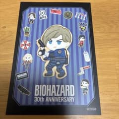 バイオハザード 30th 特典 レオン ノベルティ ポストカード - メルカリ