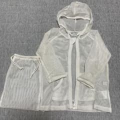 虫除けパーカー メッシュ 収納袋付きのサムネイル