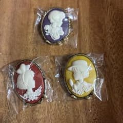 スタジオジブリ カメオブローチ コレクション キキ 雫 ジーナ カメオ