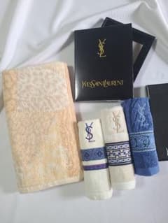 YSL フェイスタオル ゲストタオル4点セット - メルカリ