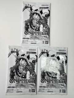 ト*モ様 ワンピースカード 4周年 四皇トレジャーゲットキャンペーンパック ３パのサムネイル