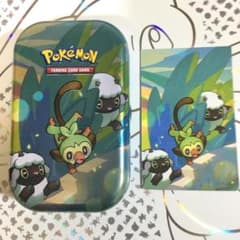 サルノリ ミニ 缶 + アート カード 海外限定 ポケモンのサムネイル