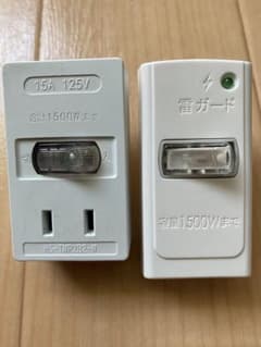 雷ガード付スイッチタップ 1個口／スイッチ付タップ2個口のサムネイル