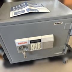 エーコー EIKO 小型耐火金庫 テンキー式 ES-9PK - メルカリ