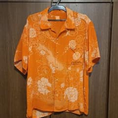アロハシャツ着物リメイクシルクのサムネイル