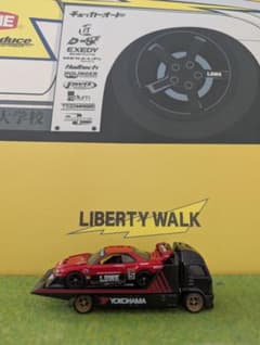 MINI GT Liberty Walk 積載車 R34 セット - メルカリ
