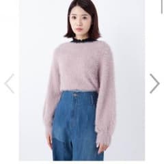 wcloset 2wayフェザーニットプルオーバー 送料込のサムネイル