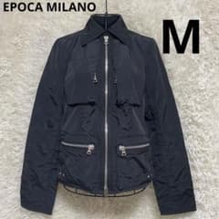 EPOCA MILANO 여성 재킷 블랙 입체 포켓 미품