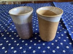 萩焼グラデーションタンブラー2個セットのサムネイル