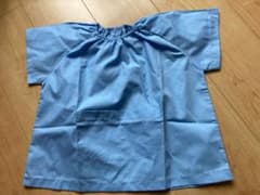 スモック　幼稚園　水色のサムネイル