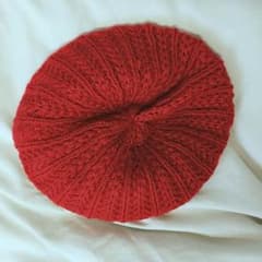 ALL500円以下SALE ニットベレー帽☽のサムネイル
