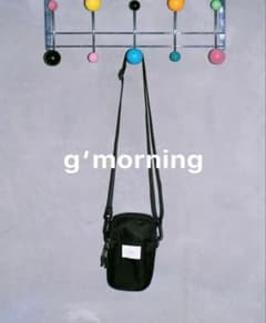 g'morning mini shoulder bag 黒　ブラックのサムネイル