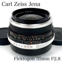 初期型◆Carl Zeiss Jena Flektogon◆ 35mm F2.8 初期型◇Carl Zeiss Jena Flektogon◇ 35mm F2.8 - メルカリ