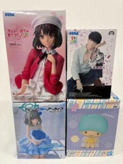 【新品・未開封】フィギュアまとめ売り 加藤恵 シロコ 翔真 キキ