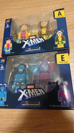 X-men Happyくじ ベアブリック ペアボックスA Eのサムネイル