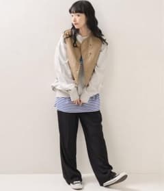 2Way フェイクレザーベスト FREAK'S STORE フリークスストアのサムネイル