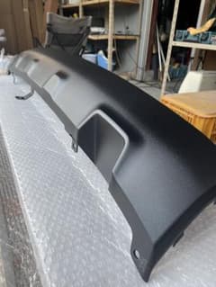 デリカd5 後期型 フロント・リアバンパーガーニッシュ ラプター 