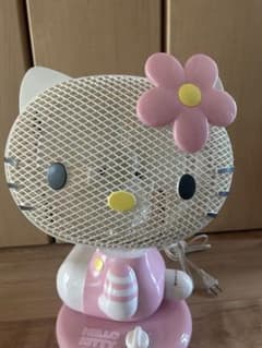 ハローキティ 扇風機　2004年製　レア　⭐︎ ハローキティ 扇風機 横向き サンリオ キティちゃん レトロ 家電 2004