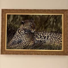 絨毯絵画 豹 タブリーズ絨毯 ペルシャ絨毯 - メルカリ